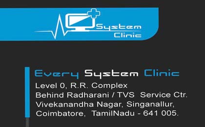 Business Card | Every Media Works | Every System Clinic